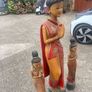 Asian wooden statues Image 3