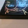 Vintage Traditional Japanese Lacquered Wooden Storage Box Image 4