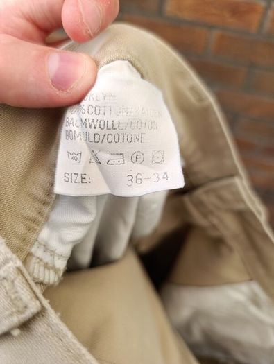 Lee Cream Chinos Mens W36 L34
