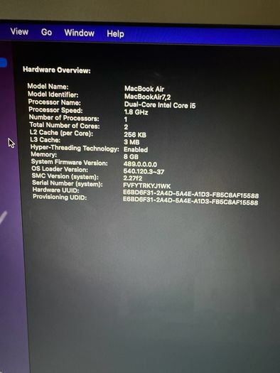 MacBook Air i5