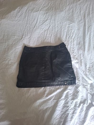 Canvas Mini Skirt