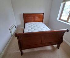 Bed Frame Solid Oak 2340mm x 1630