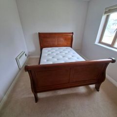 Bed Frame Solid Oak 2340mm x 1630