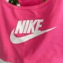 nike cropped top/bra large pink with Nike logo Image 3