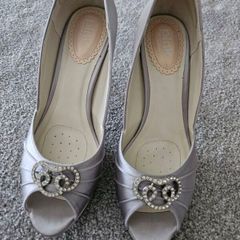 'Pink Paradox London' Silver heels size 39