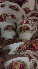 21piece Vintage Tea Set