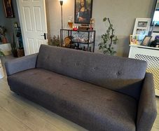sofa bed with storage like new