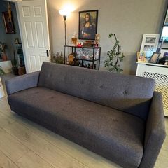 sofa bed with storage like new