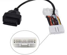 OBD2 Connector for Tesla 26Pin OBD Diagnostic Car Tools Auto Adapter