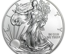 2012 USA 1 Dollar 1 oz Silver Bullion Coin - American Eagle BU (In Capsule)