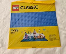 Brand new blue lego base plate 10714