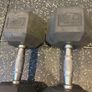 Dumbbells Rubber Hex 20kg Pair Image 4