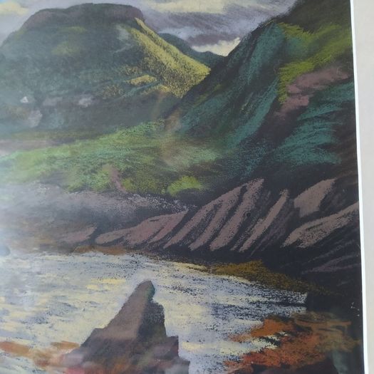Original Pastel by Robert Gordon Sellar, ARUA,