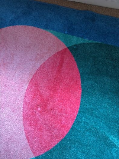 Colourful rug, perfect for kids room
