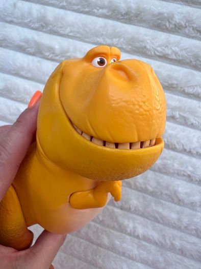 The Good Dinosaur TOMY Action Figure Nash approx. 22 cm. Used Damaged Please see photos