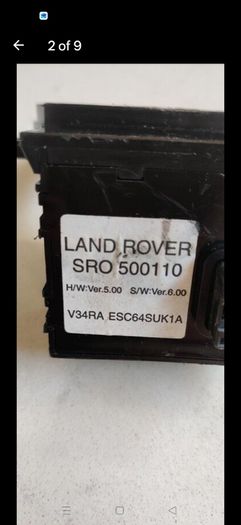 SR0500110 - Steering Angle Sensor for Range Rover Sport (2006-09), Discovery 3 and Range Rover L322 (2007-2009) - Genuine Land Rover