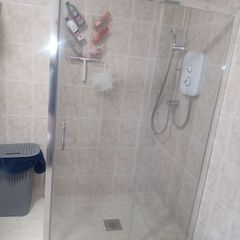 shower door and side panel