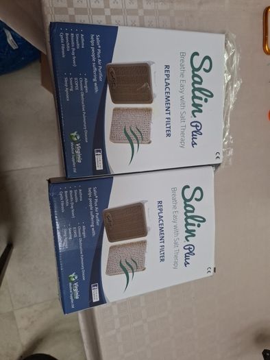 2 Salin PLUS replacement filters New.