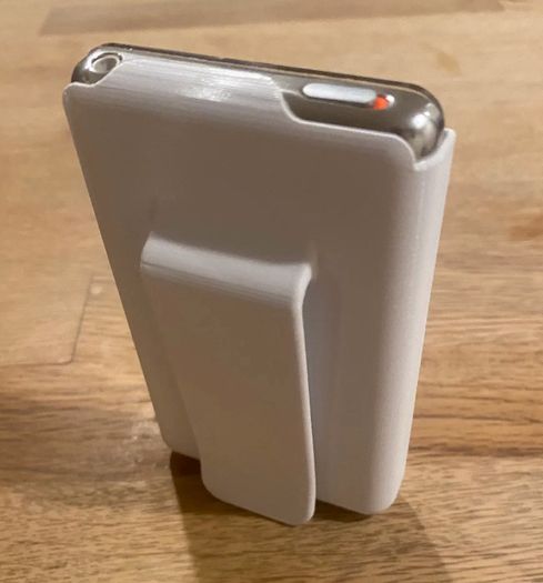 iPod Classic 5th Gen Case - "Retro-Armor" Slide-In Clip Cover - For 30GB 60GB 80GB Video Models - Tactical Belt Clip & Drop Protection