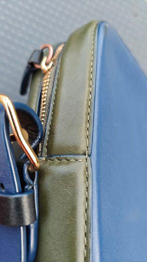 Diane Von Furstenberg Leather mini satchel cross body camera bag bag