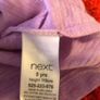 Girls next shorts suit age 5 Image 7