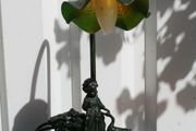 Vintage Table Lamp - 17"