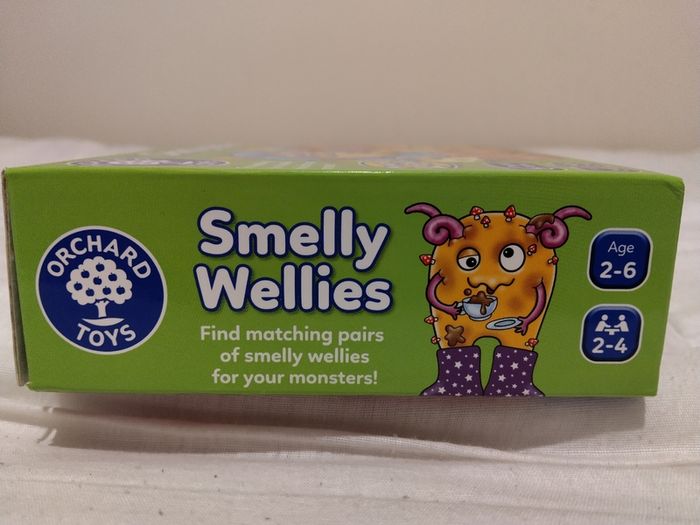 Orchard Toys Smelly Wellies matching game