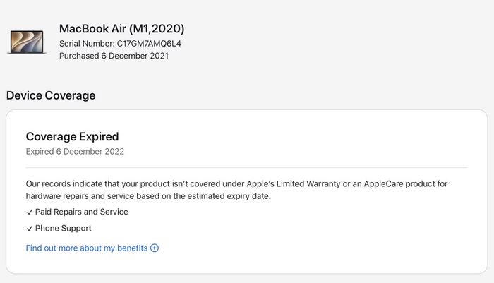 MacBook Air M1 13"