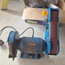 Workzone Bench Grinder With Sanding Belt Image 2