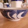 Lovely white/blue bowl with cat motif Image 3