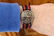 1940s Swiss Made Ancre 15 Rubis Military Officier Watch Ww2 era Mechanical Wind up Rare Historical Collectable