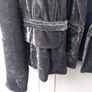 Next Vintage Crushed Velvet Jacket  Silver Grey (14) Image 3