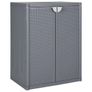 Garden Storage Cabinet Grey Image 2