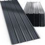12 x corrugated galvanised metal sheets Image 2