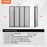 Room Divider, 4 Panel Japanese Room Divider, Wood Folding Privacy Screen Indoor, Japanese Partition Dividers Portable Decoration Screens, for Room Separation Home Office Restaurant & Bedroom Image 5