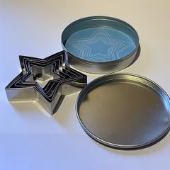 Metal Star Shaped Pastry Cutters