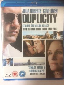 Duplicity [2009] Julia Roberts & Clive Owen [Blu-ray Movie]
