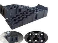 main image for ad Heavy Duty 7 Ton Car Ramps Extra Wide, Non-Slip Plastic PP Vehicle Lifting Ramps for Cars, SUVs, Trucks and Vans  Pair of Low Rise Wide Car Lift Ramps