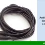 3.5mm Male Aux to Female Aux Audio Extension Cable Image 2