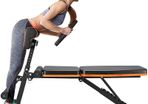 _Weight Bench Adjustable, All-in-One Durable Gym Bench for Full Body Workout, Weight Up to 350kg, Foldable Exercise Bench with 7 Back Positions, 7 Heights, Two Exercise Band, Upgrade Version