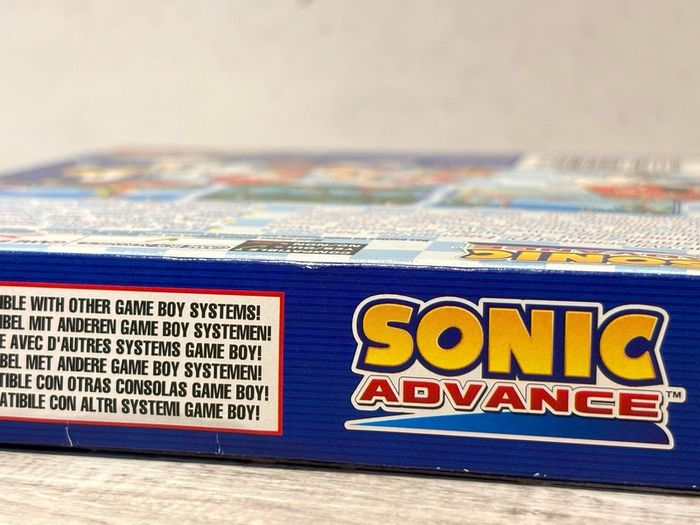 Sonic Advance for Game Boy Advance Boxed