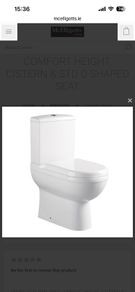 toilet seat with cistern