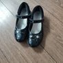 Clarks girls black shoes Image 4