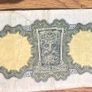 Lady Lavery Vintage Irish Punt Notes Pre Euro 10 and 1 pound Banknotes Irish Collectors Set Image 8