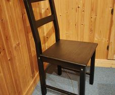 old painted chair