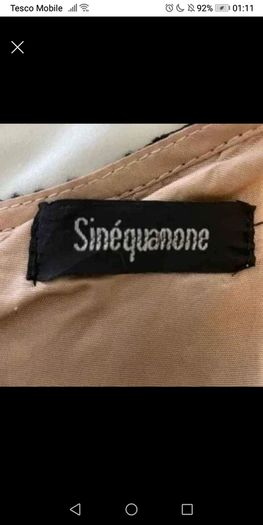 Sinequanone Dress size 10 new