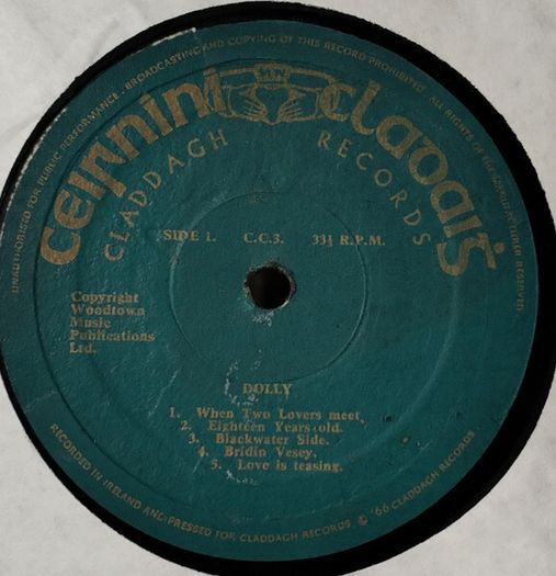 Dolly MacMahon - Dolly LP 1965 - Irish Folk