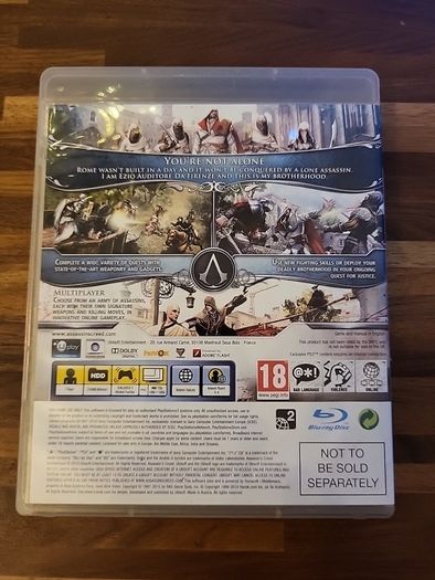 PS3 Assassin's Creed Brotherhood Game
