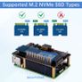 GeeekPi P33 M.2 NVME M-Key PoE+ Hat with Official Pi 5 Active Cooler for Raspberry Pi 5, Support M.2 NVMe SSDs 2230/2242/2260/2280 - NEW! Image 10