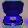 Luxurious Polished LED Lighted Solid Ring Box With Anti-Tarnish Protection (Size - 7x7x6 cm) Image 4